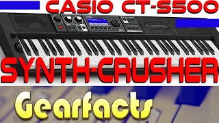 Video thumbnail for Casio CT-S500: Ohhh the SOUNDS you can make! by Gearfacts