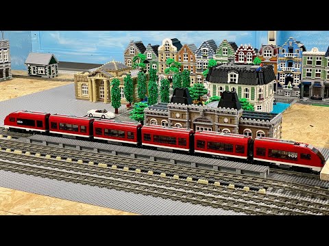 XXL Bahnsteig. - Bau einer Lego Stadt Teil 190.