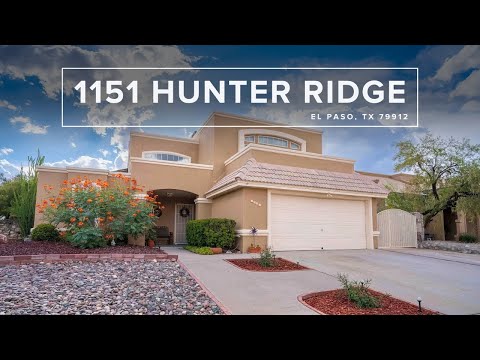 El Paso Property Video | 1151 Hunters Ridge |