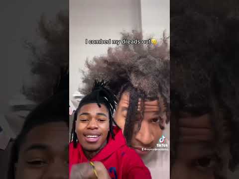 He Combed Out His Dreads 😨