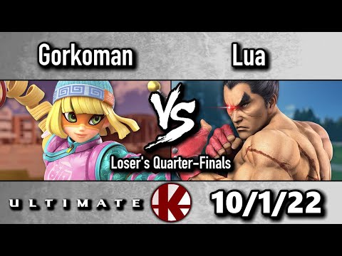 Gorkoman (Min-Min/Wolf) vs. Lua (Kazuya/Mii Gunner) - Loser's Quarter-Finals