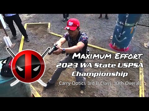 2023 WA State USPSA Championship - Carry Optics 3rd B Class