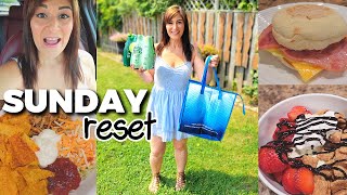 SUNDAY RESET | Weight Loss Meal Prep, High Protein Breakfast, Walmart Grocery Haul