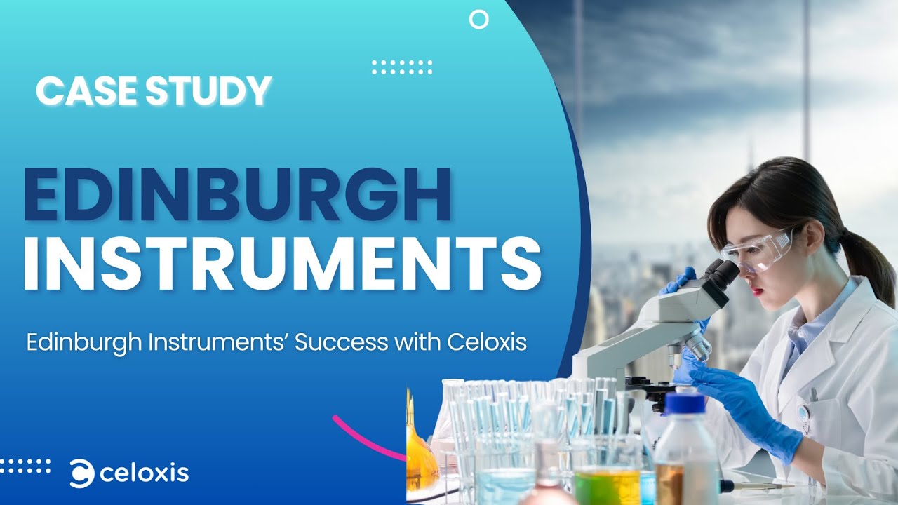 Celoxis dashboard video showing project portfolio visibility, engineering resource planning, project tracking, workload management, financial dashboards, and real-time reporting