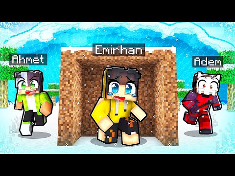 We Built the Most Secure Shelter Against the Frozen Tsunami! 🧊🌊 | Minecraft