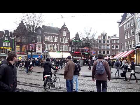 Amsterdam Dec 2010 student protest from Spui
