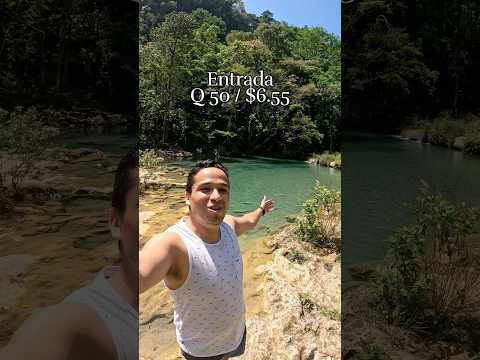 Descubrimos una de las joyas naturales de Guatemala 🌿💧Semuc Champey