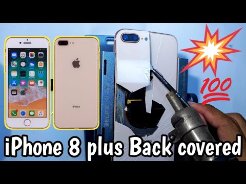 iPhone 8 Plus Back covered Replacement working