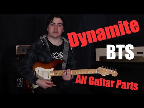 Dynamite - BTS | All Guitar Parts | Chords and TAB | How to Play | Guitar Lesson