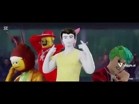 Karim juega Chuymine Sammy el Abraham y roxi bailan soda pop 