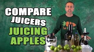 3 Juicers Compared Juicing Apples