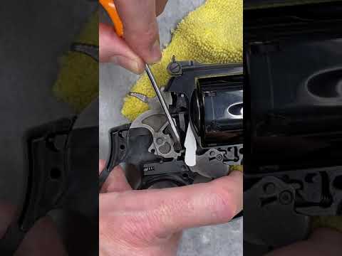 Smith & Wesson 586 Double Action Sear Doesn't Reset