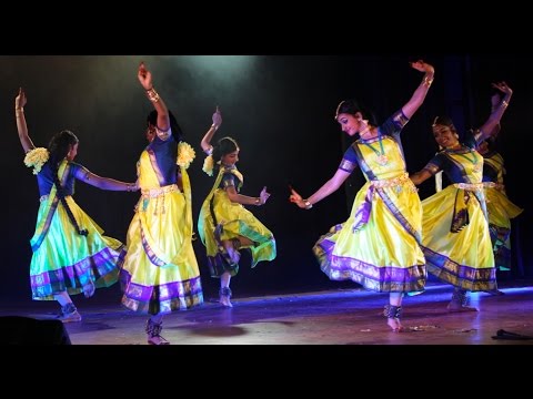 Varnam clip 2 - Leela Taranga Margam - Sridevi Nrithyalaya - Bharathanatyam Dance