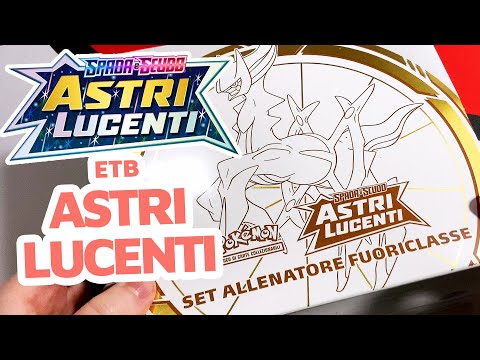 CARTA ORO! 🌟 - Apro un ETB Pokemon Astri Lucenti - Set Allenatore Fuoriclasse [Full HD] *ASMR*