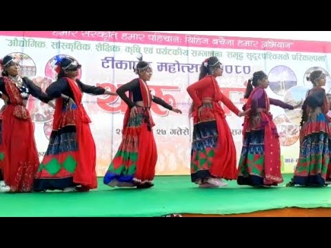 More dularu Lal || Tikapur Tharu Mohotsav 2080|| Tharu Remix Song ||