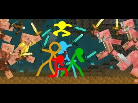 The Piglin War - Animation vs. Minecraft Shorts Ep: 20 !!!