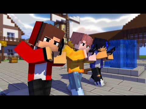 MONSTER SCHOOL :FIRST MEET PRETTY PAW CHALLENGE APHMAU GIRLS, NOI, EIN, MAIZEN, APHMAU - MINECRAFT