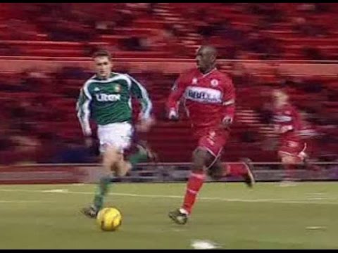 Middlesbrough v PFC Litex Lovech ПФК Литекс Ловеч 2005-06 UEFA Cup group D MACCARONE GOAL