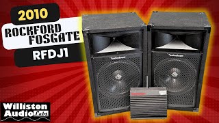 Rockford Fosgate DJ Speakers?