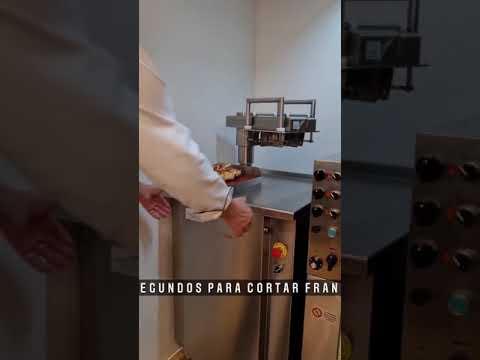 video 1, Découpeuse automatique professionnelle inox