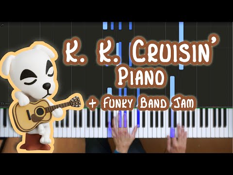 Animal Crossing New Horizons - K. K. Cruisin' (K. K. Slider)[Piano Tutorial][How To Play][アーバンけけ]