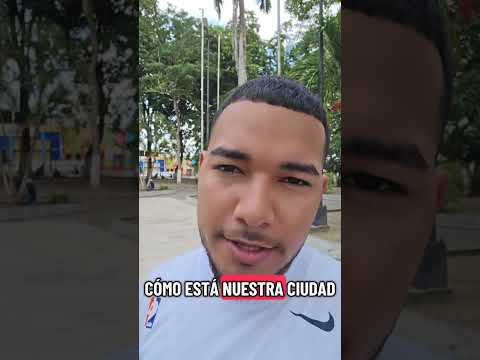 Caminamos por la Plaza Bolívar de Tucupita para ver como esta el pueblo.#venezuela #deltaamacuro