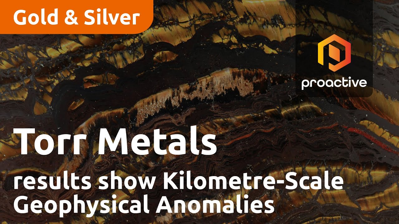 Torr Metals announces preliminary results showing Kilometre-Scale Geophysical Anomalies