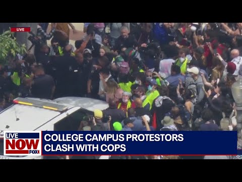 Live: College campus protests, Israel-Hamas war, aid packages approved | LiveNOW from FOX