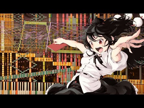 Synthesia: Touhou 10 - The Youkai Mountain | 119,000 Notes | ~ Mysterious Mountain | Black MIDI