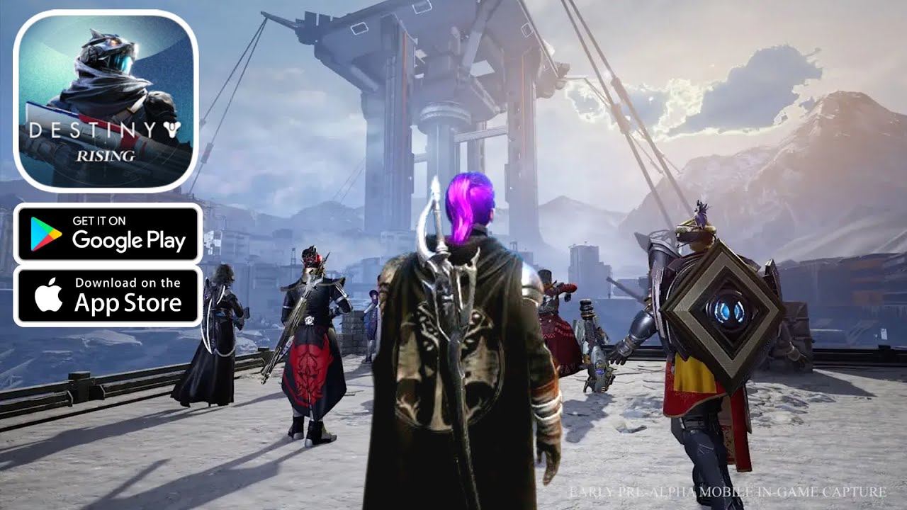 Destiny Rising Global Launch Game Android/iOS | Destiny Rising Epic Sci-fi RPG Shooter