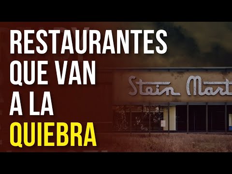 , title : '25 Restaurantes que se declararon en BANCARROTA - CRISIS DEL COMERCIO MINORISTA'