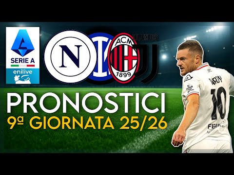 Serie A 2025-26 Matchday 9 Predictions