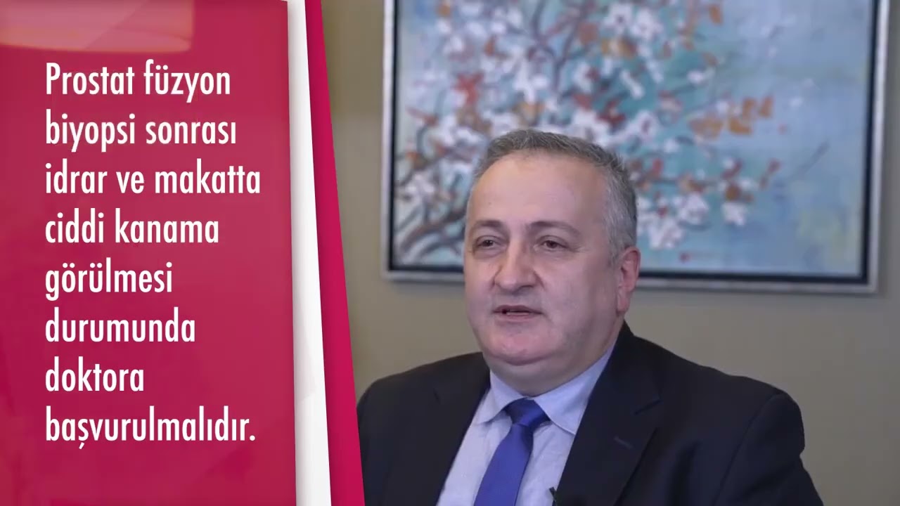 Memorial Ankara Hastanesi Üroloji Bölümü'nden Prof  Dr  Ali Fuat Atmaca, prostat füzyon biyopsi hakk