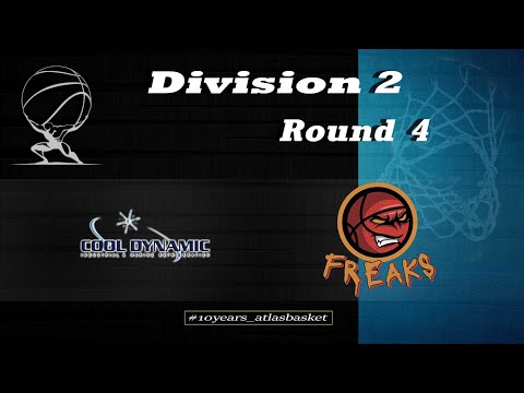 Atlasbasket - Division 2 - Round 4 - COOL DYNAMIC vs FREAKS 52-56