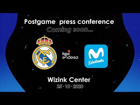 Rueda de prensa post-partido | Real Madrid-Movistar Estudiantes