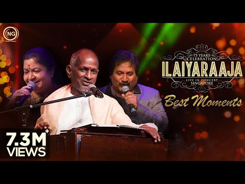 Best Moments of Ilaiyaraaja Live In Singapore 💫 | Ilaiyaraaja | Mano | KS Chithra | Noise and Grains