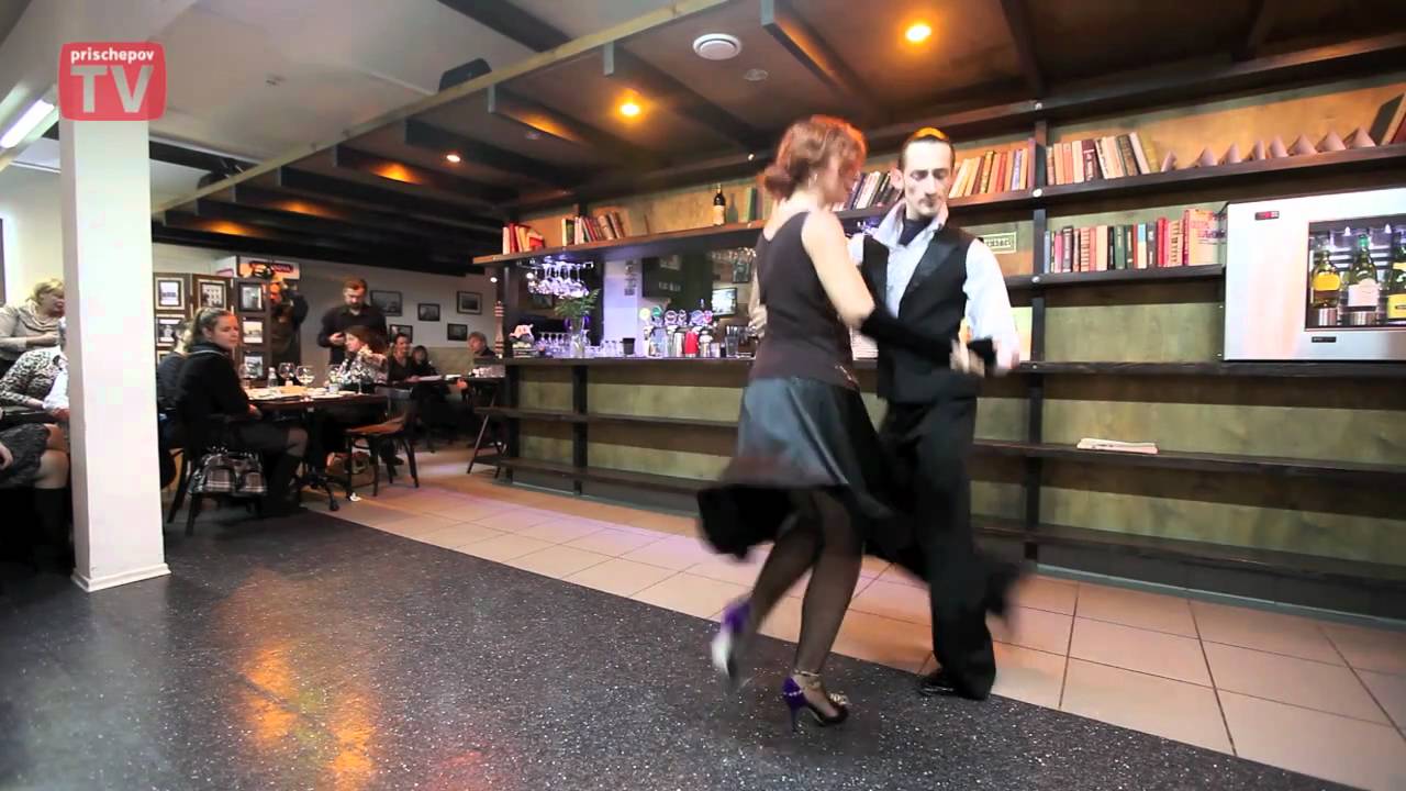 Vlada Zakharova and Andrey Makarov, Russia, Moscow, Presentation of the "Saint Varvara Fond"