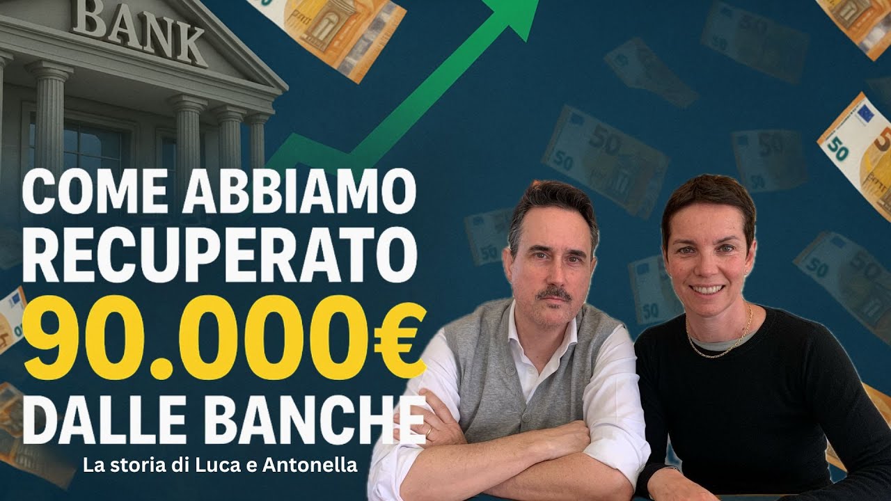 Luca e Antonella, recuperati 90.000 euro dalle banche