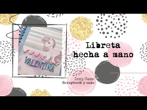 LIBRETA HECHA A MANO PARA JOURNALING * Izzy Sosa Scrapbook y más
