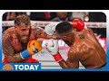 Anthony Joshua Knocks Out Jake Paul In Sixth Round Of Fight