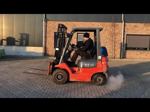 Toyota 42 7FGF15 1 5 ton LPG Sideshift heftruck stocknr 3118 1