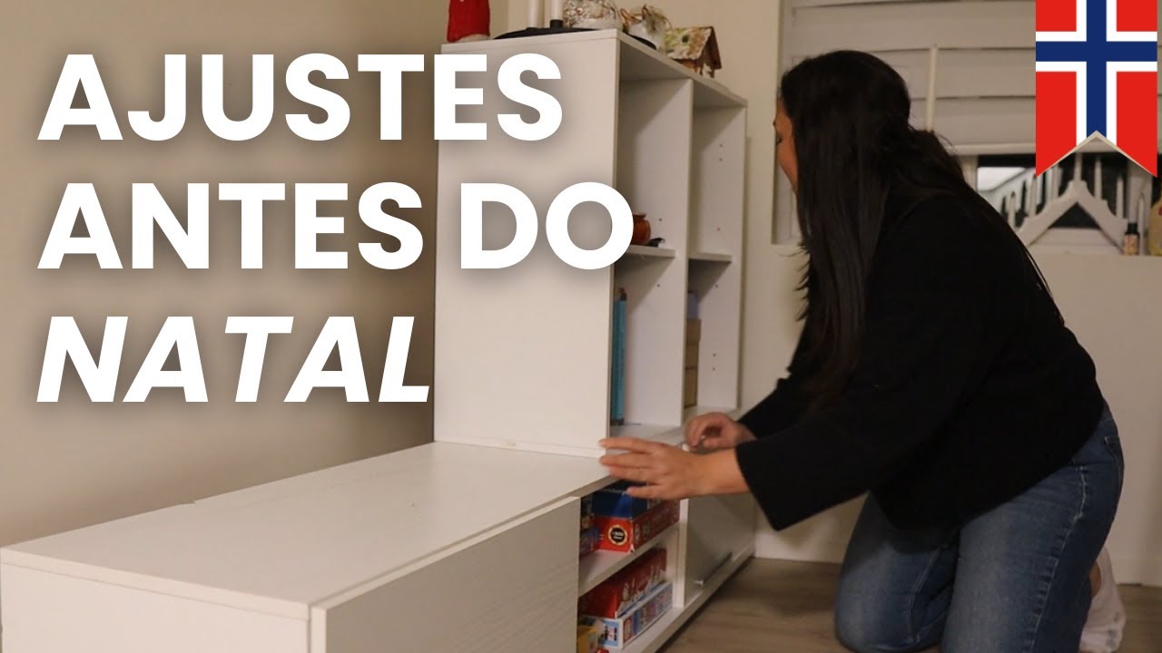 APARTAMENTO PEQUENO NÃO E FÁCIL, O NATAL ESTA CHEGANDO! \\ Vida na Noruega 🇧🇷🇳🇴