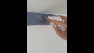 How to cut a straight paint line when cutting