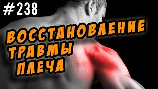 травма плеча. упражнения для восстановления
