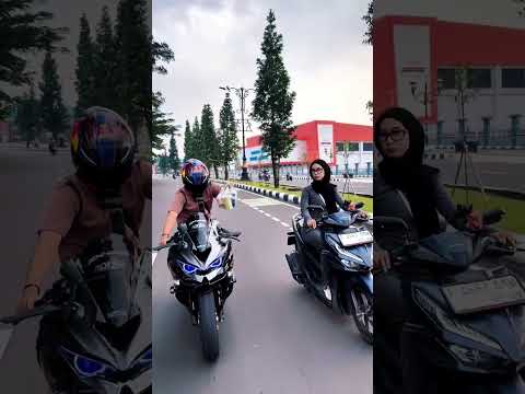 CEWEK INI MARAH SAMA PENGENDARA ZX