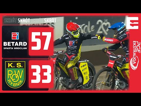 DRABIK SHOW (14 PKT), PEDERSEN ZAWODZI (1 PKT) – ROW DWÓCH PRĘDKOŚCI WE WROCŁAWIU | SKRÓT #WRORYB