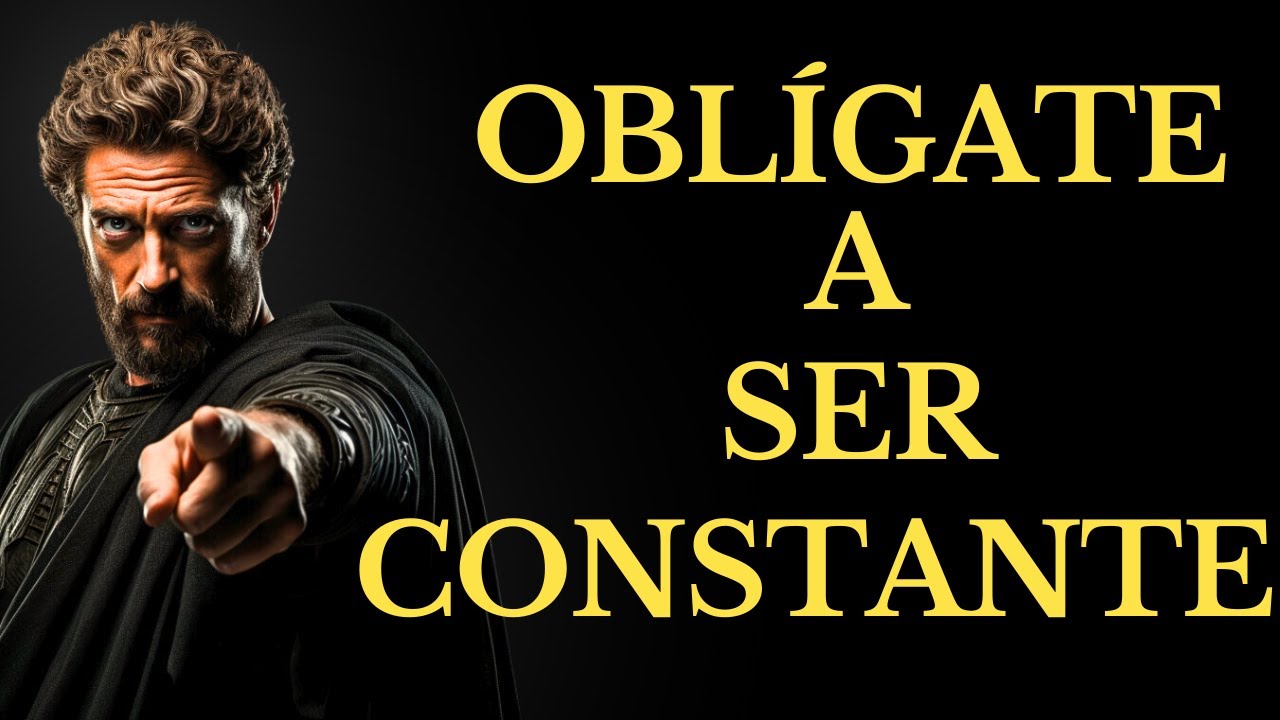 OBLÍGATE A SER CONSTANTE: Vive con Propósito y DISCIPLINA  14 LECCIONES de ESTOICISMO
