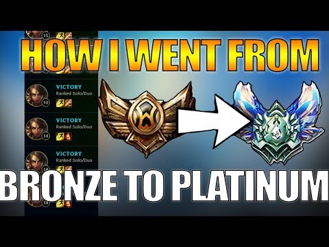 HOW I WENT FROM BRONZE TO PLATINUM PLAYING NIDALEE TOP AND JUNGLE *GENERAL TIPS AND TRICKS* - LoL