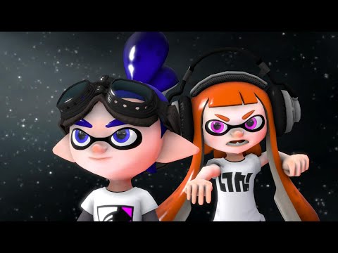 inkling boy VS inkling girl the revenge/SFM/[splatoon animation]