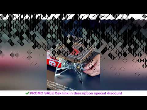 CAMPINGMOON Outdoor Camping 304 Stainless Steel Folding Toast Grill Net Uniform Baking Card style Ga